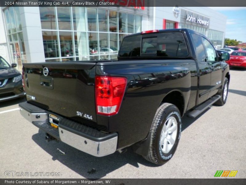Galaxy Black / Charcoal 2014 Nissan Titan SV King Cab 4x4