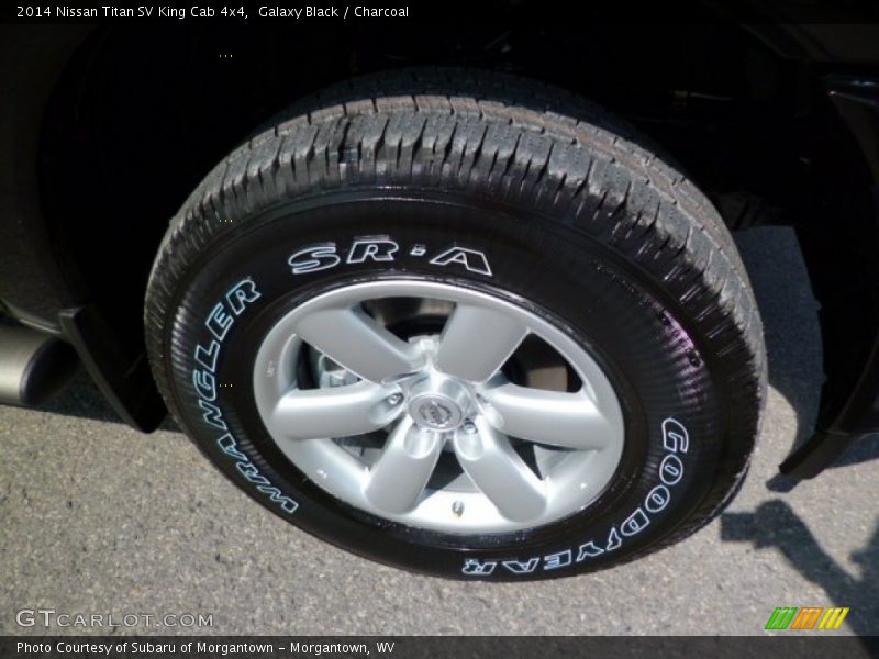 Galaxy Black / Charcoal 2014 Nissan Titan SV King Cab 4x4