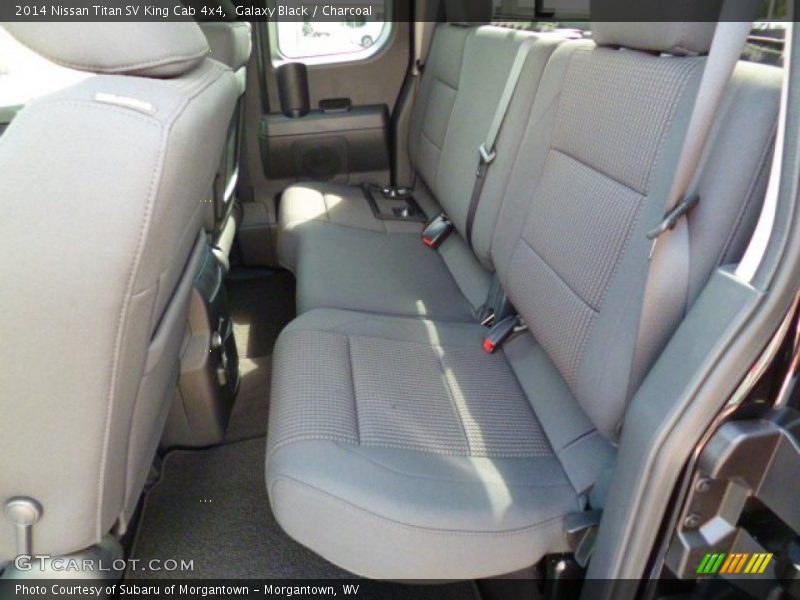 Rear Seat of 2014 Titan SV King Cab 4x4
