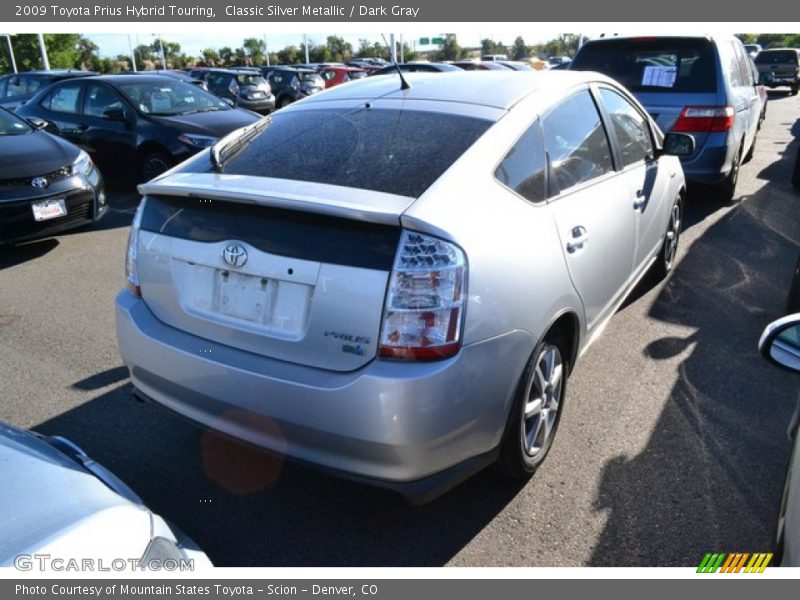 Classic Silver Metallic / Dark Gray 2009 Toyota Prius Hybrid Touring