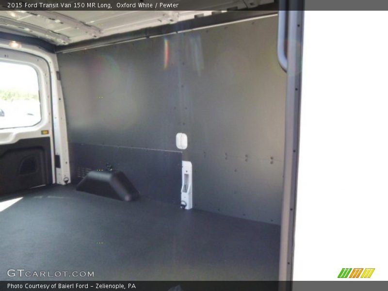 Oxford White / Pewter 2015 Ford Transit Van 150 MR Long