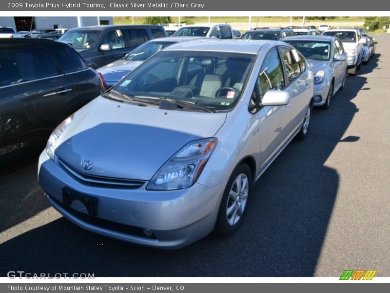 Classic Silver Metallic / Dark Gray 2009 Toyota Prius Hybrid Touring