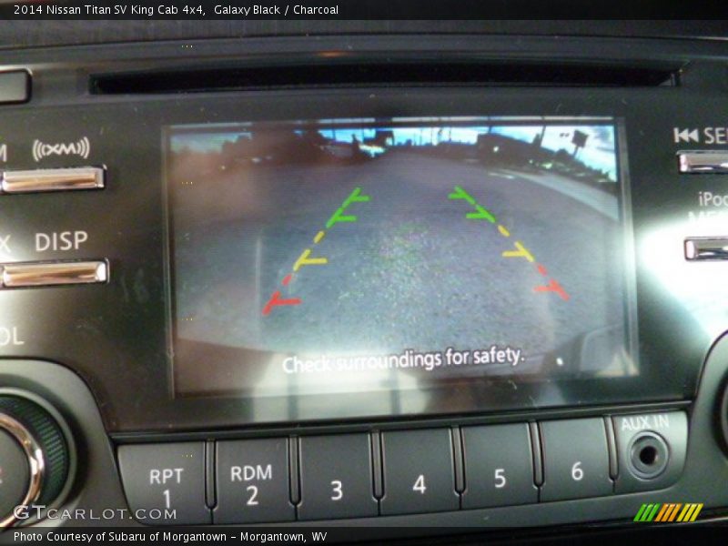 Galaxy Black / Charcoal 2014 Nissan Titan SV King Cab 4x4
