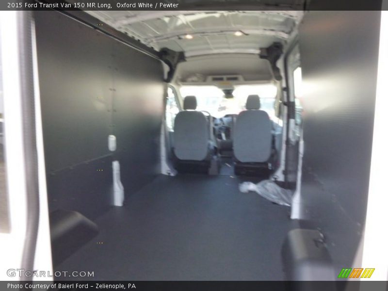 Oxford White / Pewter 2015 Ford Transit Van 150 MR Long