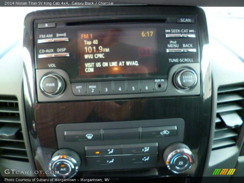 Galaxy Black / Charcoal 2014 Nissan Titan SV King Cab 4x4