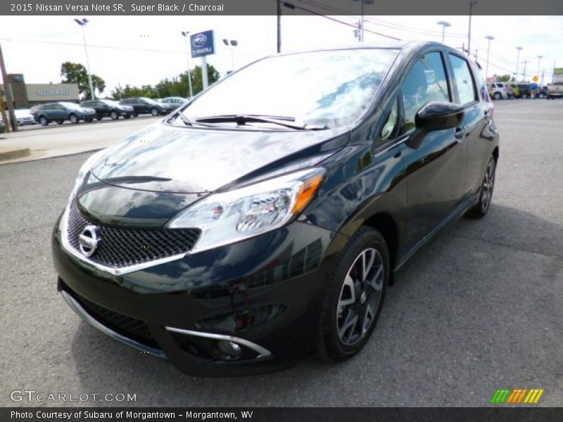 Super Black / Charcoal 2015 Nissan Versa Note SR