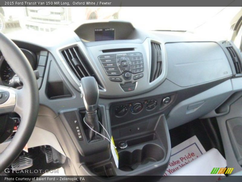 Controls of 2015 Transit Van 150 MR Long