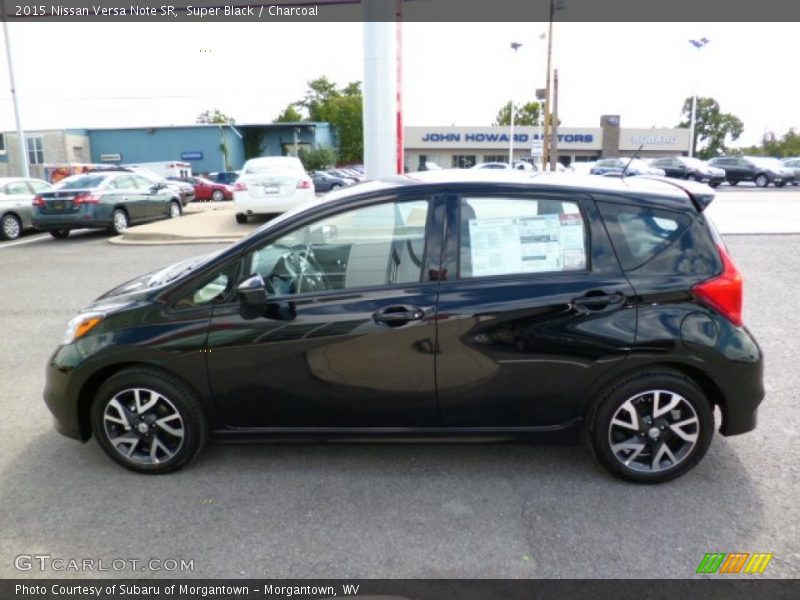 Super Black / Charcoal 2015 Nissan Versa Note SR