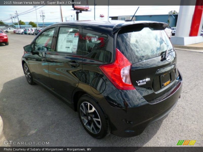 Super Black / Charcoal 2015 Nissan Versa Note SR
