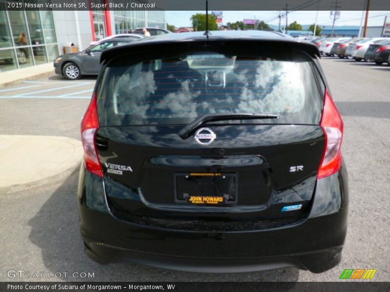 Super Black / Charcoal 2015 Nissan Versa Note SR