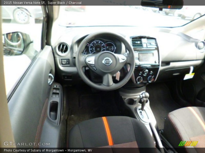 Dashboard of 2015 Versa Note SR