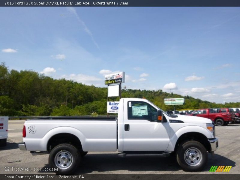 Oxford White / Steel 2015 Ford F350 Super Duty XL Regular Cab 4x4