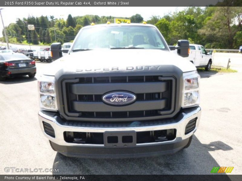 Oxford White / Steel 2015 Ford F350 Super Duty XL Regular Cab 4x4