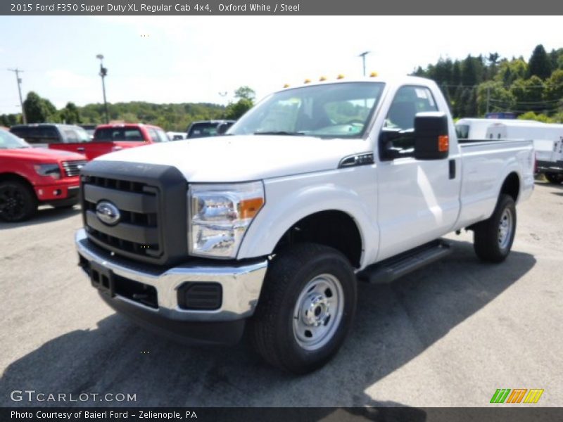 Oxford White / Steel 2015 Ford F350 Super Duty XL Regular Cab 4x4