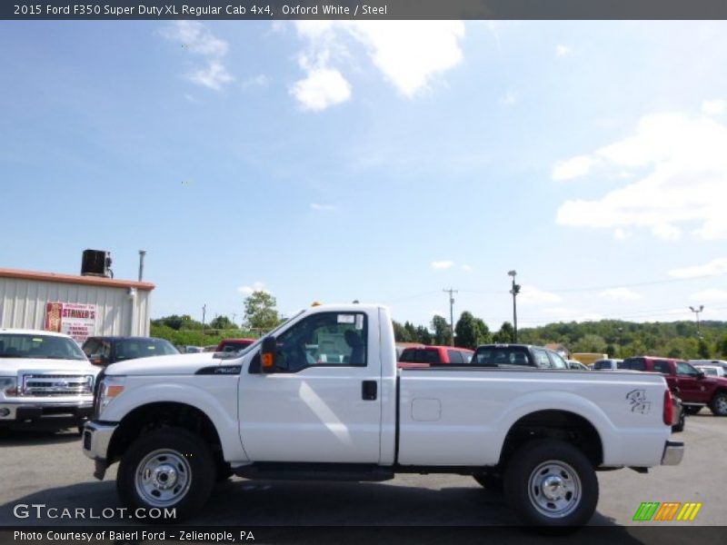 Oxford White / Steel 2015 Ford F350 Super Duty XL Regular Cab 4x4