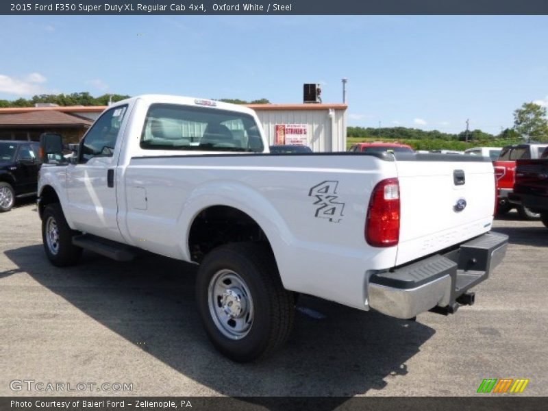 Oxford White / Steel 2015 Ford F350 Super Duty XL Regular Cab 4x4