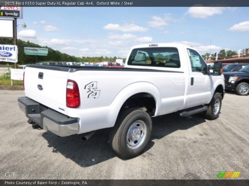 Oxford White / Steel 2015 Ford F350 Super Duty XL Regular Cab 4x4