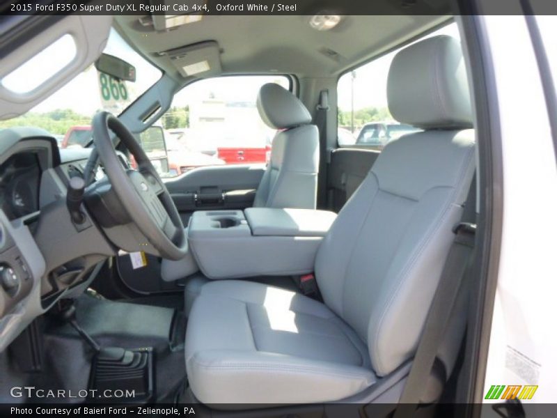 Oxford White / Steel 2015 Ford F350 Super Duty XL Regular Cab 4x4