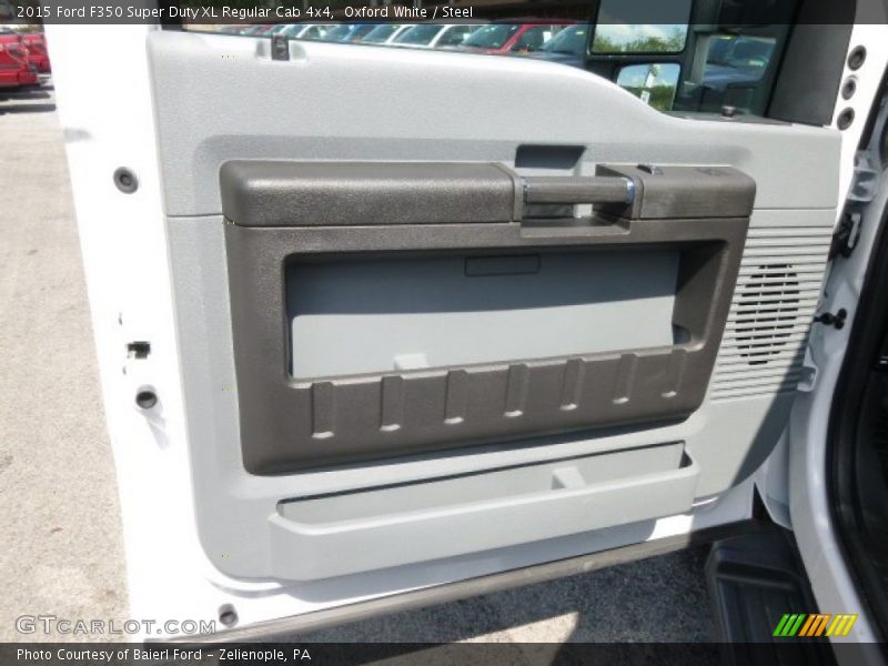 Oxford White / Steel 2015 Ford F350 Super Duty XL Regular Cab 4x4