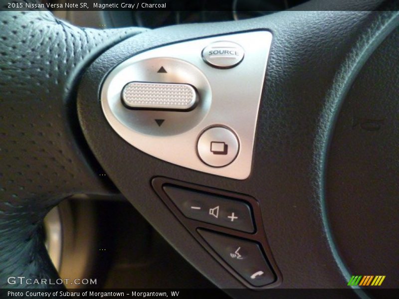 Magnetic Gray / Charcoal 2015 Nissan Versa Note SR