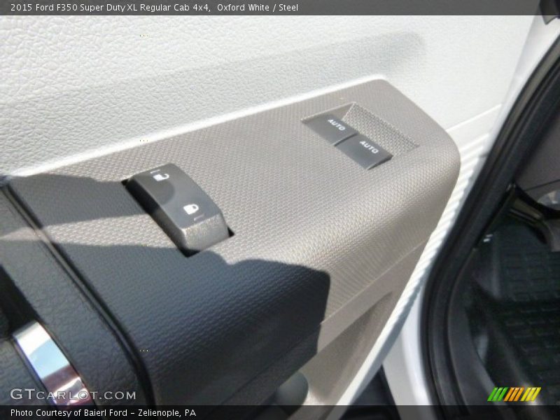 Oxford White / Steel 2015 Ford F350 Super Duty XL Regular Cab 4x4