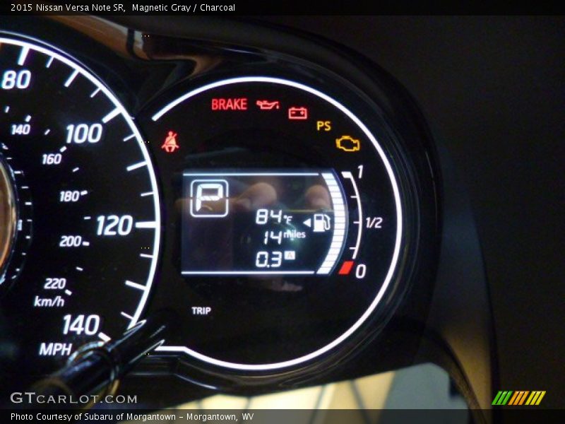Magnetic Gray / Charcoal 2015 Nissan Versa Note SR