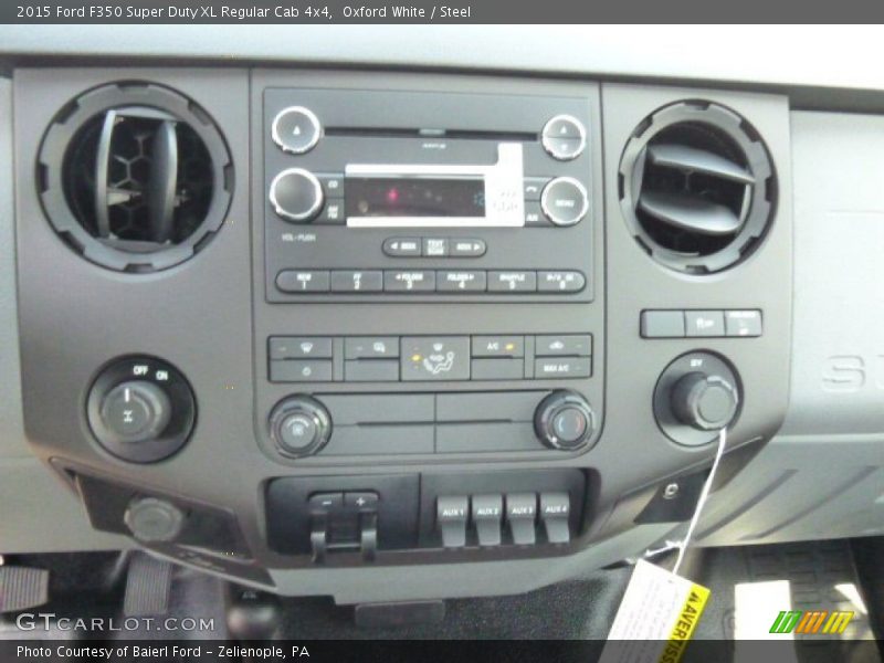 Oxford White / Steel 2015 Ford F350 Super Duty XL Regular Cab 4x4