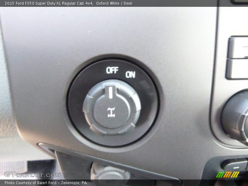 Oxford White / Steel 2015 Ford F350 Super Duty XL Regular Cab 4x4