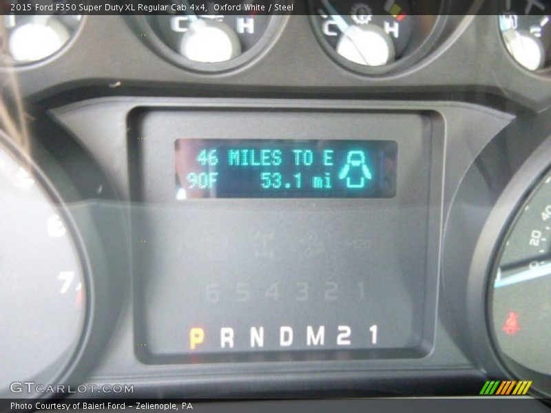Oxford White / Steel 2015 Ford F350 Super Duty XL Regular Cab 4x4