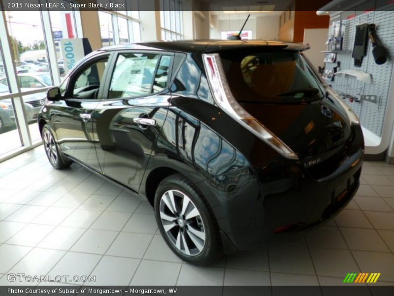 Super Black / Black 2015 Nissan LEAF S