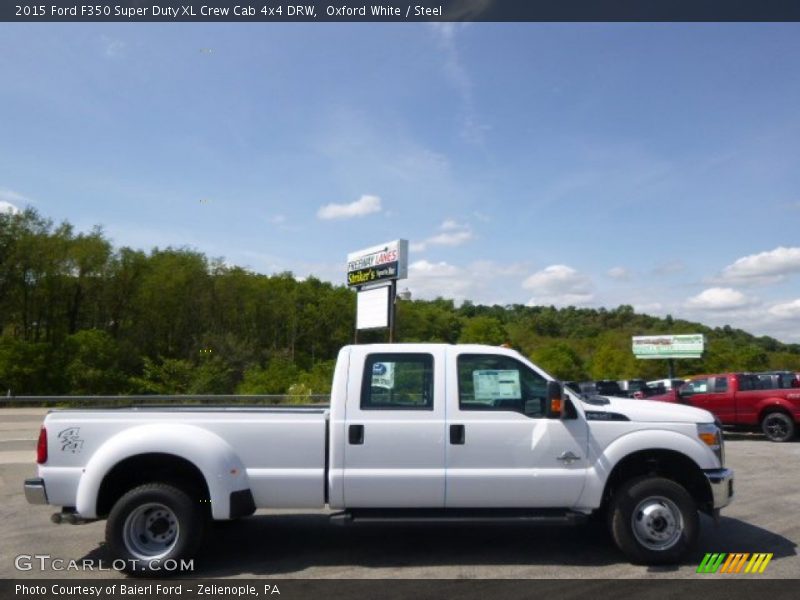 Oxford White / Steel 2015 Ford F350 Super Duty XL Crew Cab 4x4 DRW