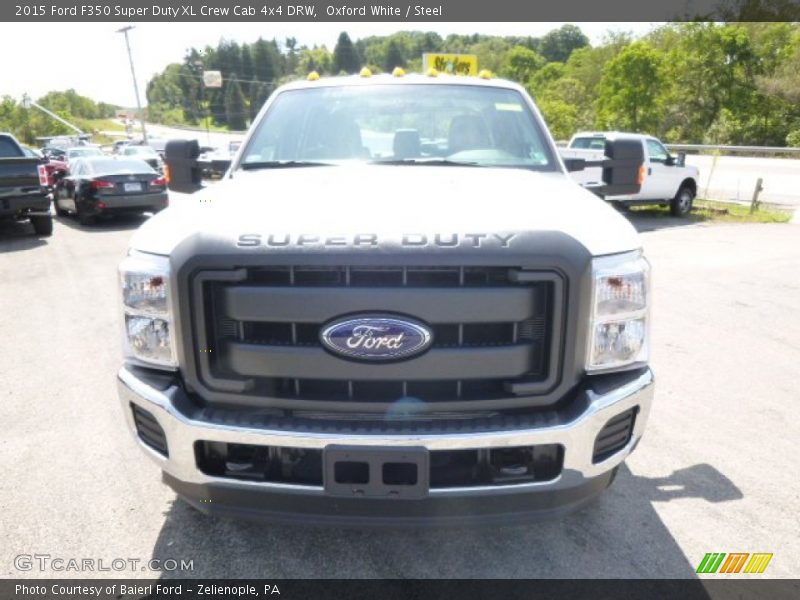 Oxford White / Steel 2015 Ford F350 Super Duty XL Crew Cab 4x4 DRW