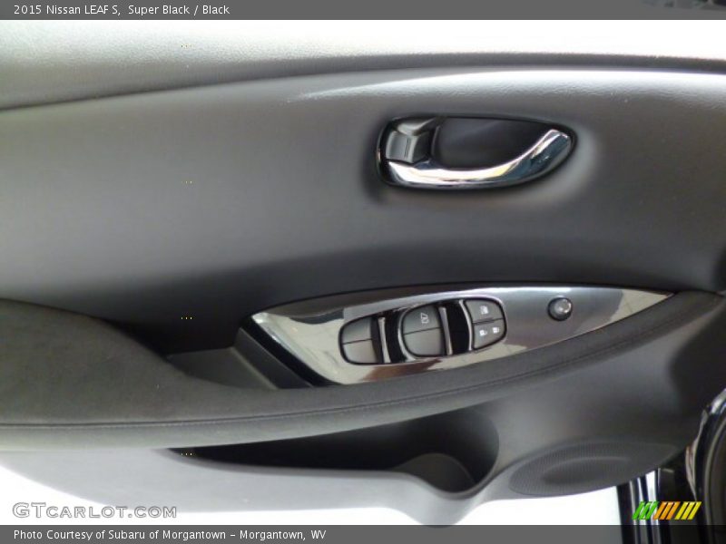 Super Black / Black 2015 Nissan LEAF S