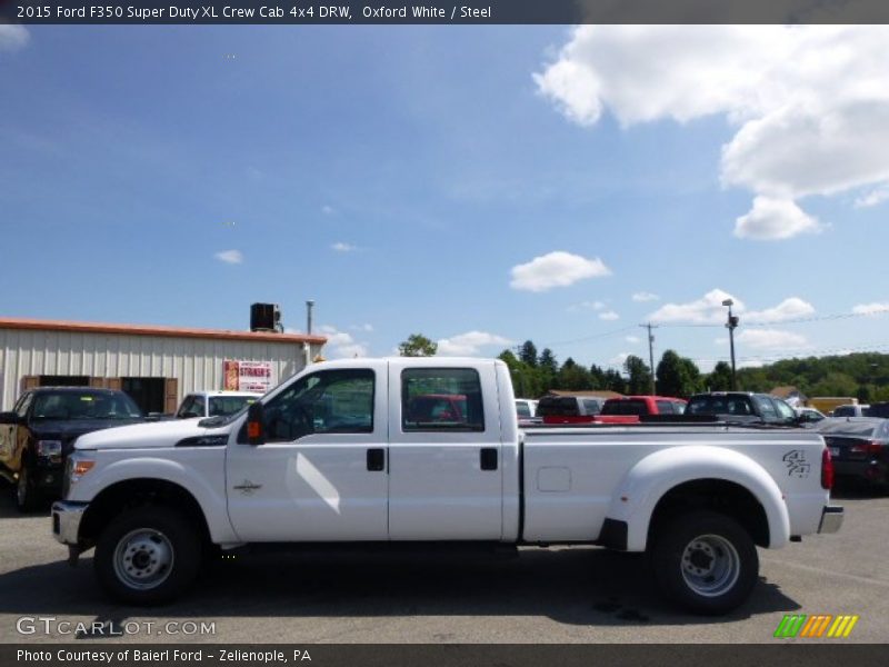Oxford White / Steel 2015 Ford F350 Super Duty XL Crew Cab 4x4 DRW