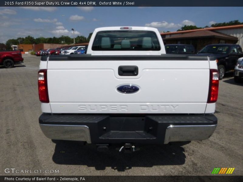 Oxford White / Steel 2015 Ford F350 Super Duty XL Crew Cab 4x4 DRW