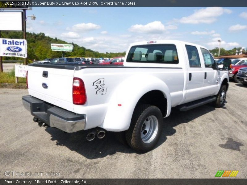 Oxford White / Steel 2015 Ford F350 Super Duty XL Crew Cab 4x4 DRW