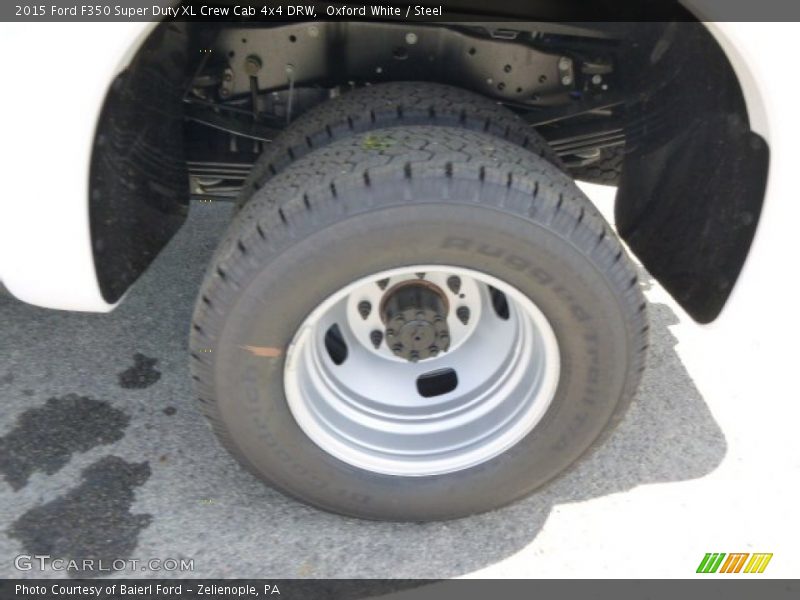 Oxford White / Steel 2015 Ford F350 Super Duty XL Crew Cab 4x4 DRW