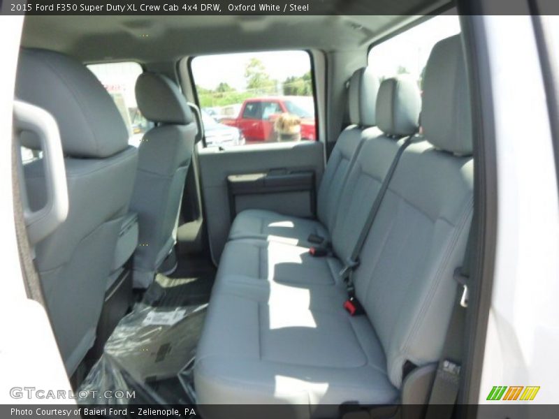 Oxford White / Steel 2015 Ford F350 Super Duty XL Crew Cab 4x4 DRW