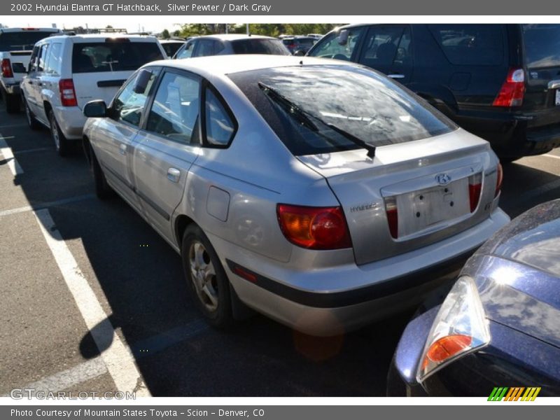 Silver Pewter / Dark Gray 2002 Hyundai Elantra GT Hatchback