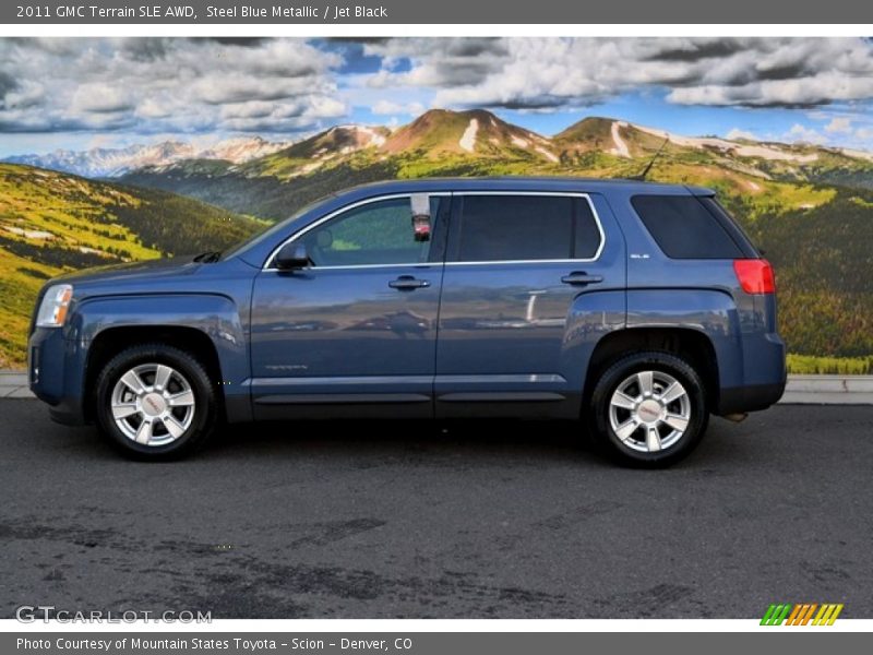  2011 Terrain SLE AWD Steel Blue Metallic