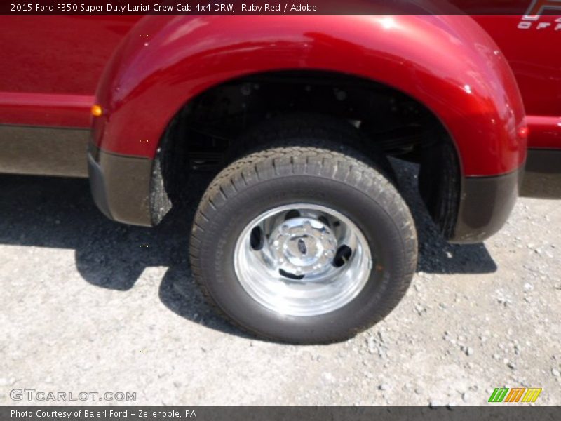  2015 F350 Super Duty Lariat Crew Cab 4x4 DRW Wheel