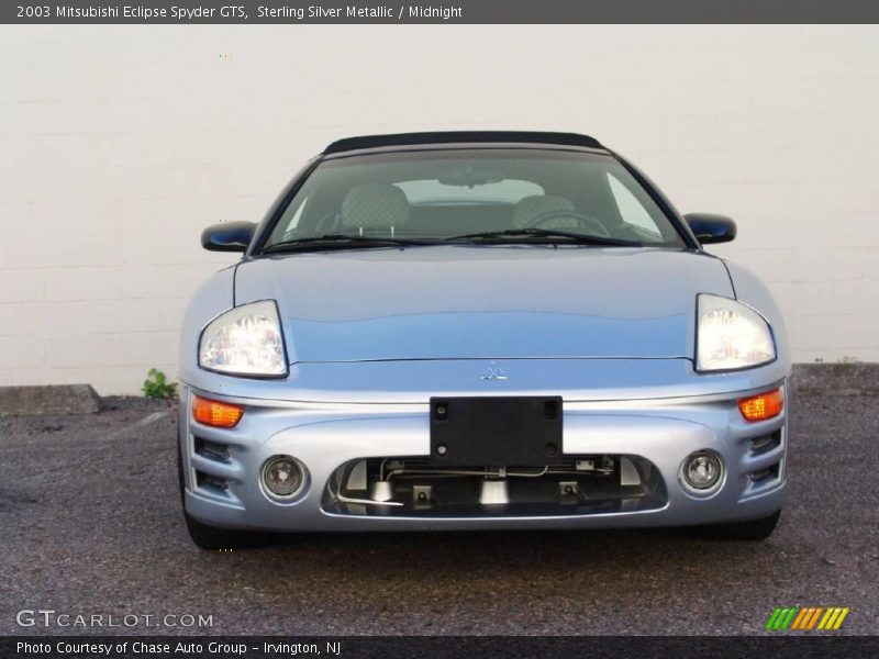 Sterling Silver Metallic / Midnight 2003 Mitsubishi Eclipse Spyder GTS