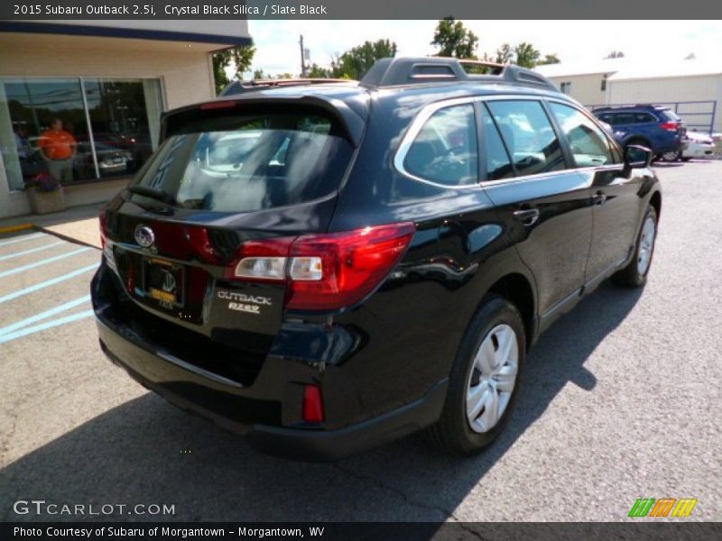 Crystal Black Silica / Slate Black 2015 Subaru Outback 2.5i