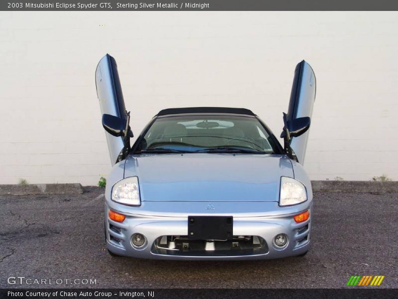 Sterling Silver Metallic / Midnight 2003 Mitsubishi Eclipse Spyder GTS