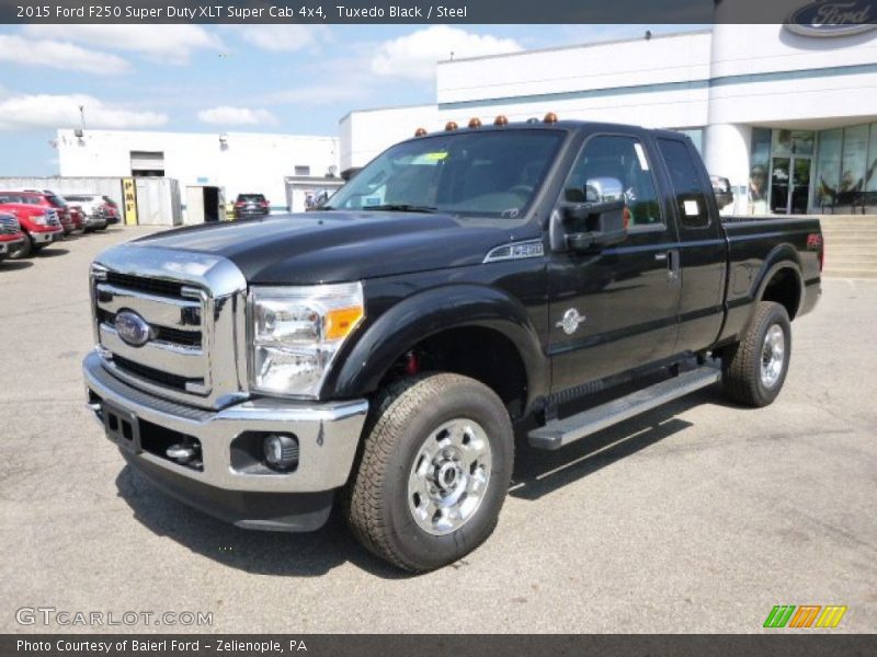 Tuxedo Black / Steel 2015 Ford F250 Super Duty XLT Super Cab 4x4