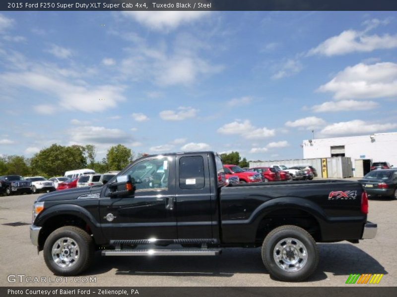 Tuxedo Black / Steel 2015 Ford F250 Super Duty XLT Super Cab 4x4