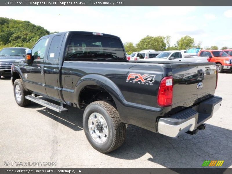 Tuxedo Black / Steel 2015 Ford F250 Super Duty XLT Super Cab 4x4