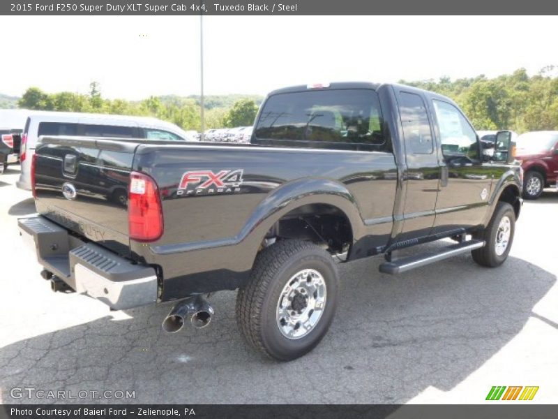 Tuxedo Black / Steel 2015 Ford F250 Super Duty XLT Super Cab 4x4