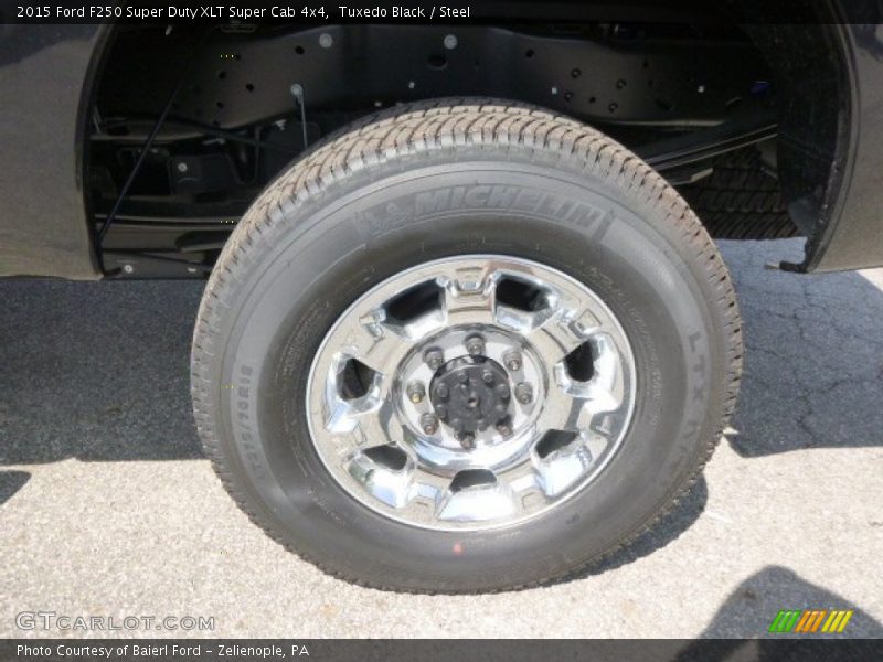 Tuxedo Black / Steel 2015 Ford F250 Super Duty XLT Super Cab 4x4