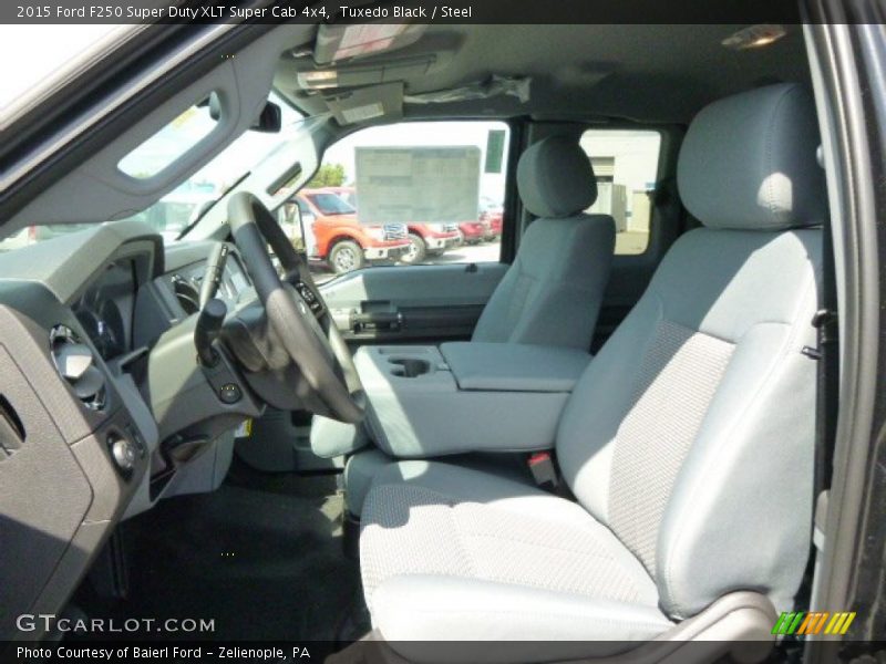 Tuxedo Black / Steel 2015 Ford F250 Super Duty XLT Super Cab 4x4